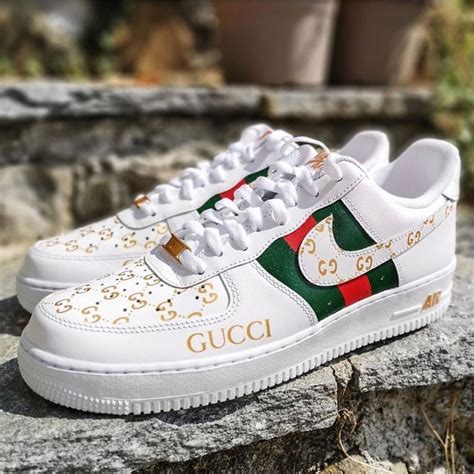 gucci costum|custom Gucci air force.